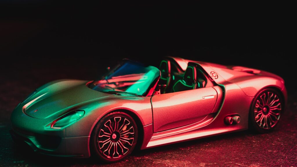 porsche, spyder, luxury, sports car, automobile, vehicle, modern, expensive, supercar, wheel, quickly, miniature, toy, race car, power, e-hybrid, hybrid vehicle, hybrid engine, drive, photo art, porsche, porsche, porsche, porsche, porsche