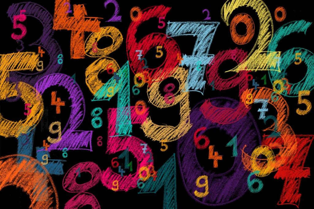 background, numbers, counting numbers, digits, colorful, mathematics, math, numbers, math, math, math, math, math