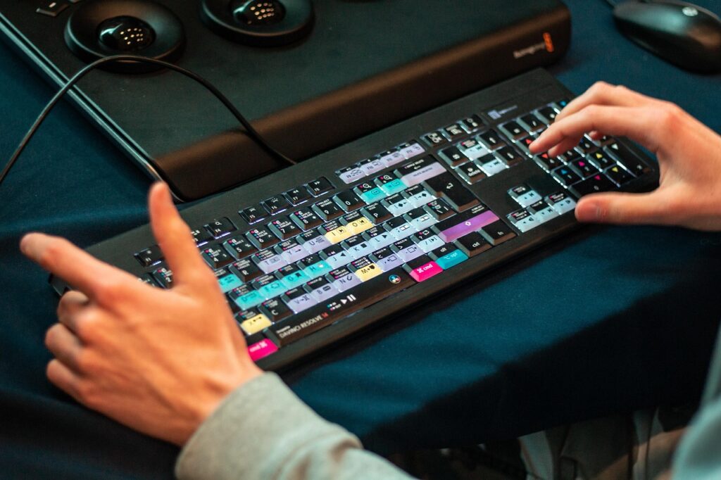 keyboard, color grading, device, digital, technology, colorist, editor, professional colorist, closeup, color grading, color grading, editor, editor, editor, editor, editor