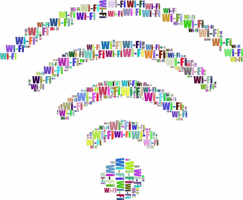 wi-fi, internet, typography, wireless, nature, wifi, communication, networking, digital, technology, signal, icon, colorful, prismatic, chromatic, rainbow, cut out