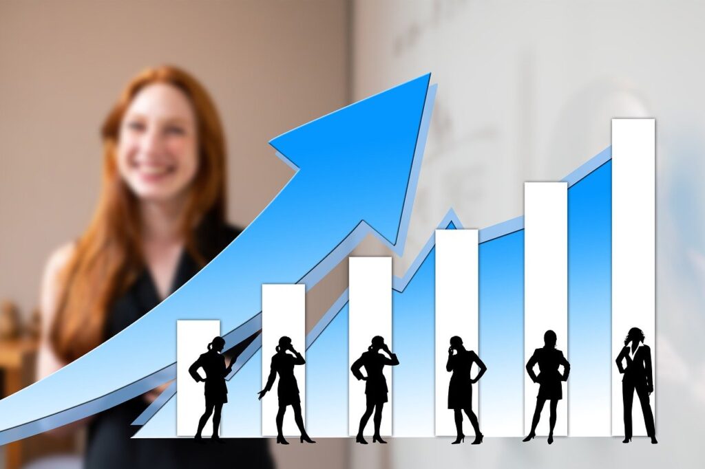 executive, business, finance, businesswoman, woman power, presentation, successful, arrow, boom, profit, woman, leader, team, team leader, teamwork, success, superior, advisor, profession, career, management, professional