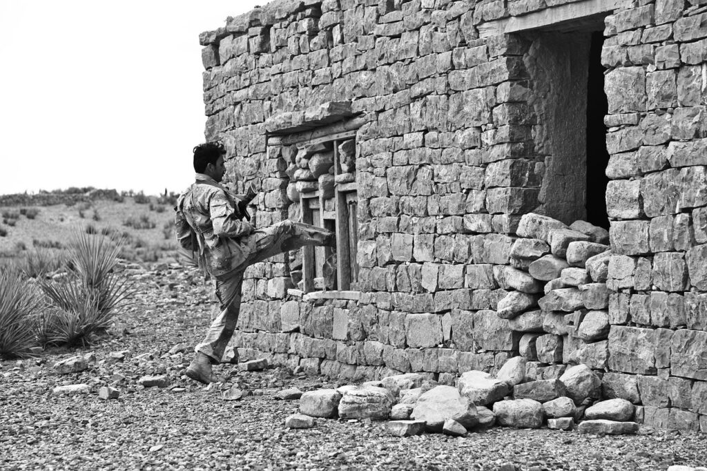 infiltration, infiltrate, break in, kick, invasion, soldier, afghanistan, war, home, ruin, house, farmhouse, stones, building, destruction, vandalism, gray home, gray house, gray war, infiltration, break in, break in, break in, invasion, invasion, invasion, afghanistan, afghanistan, afghanistan, afghanistan, afghanistan, war, farmhouse