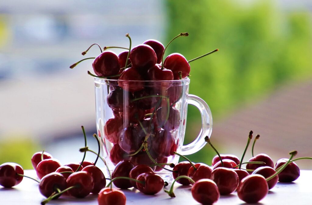 cherries, fruit, the cup, glass, snacks, dessert, organic, product, delicious, healthy, vitamins, nutrition, red cherries, bio, dietary, eat, fresh vegetables and fruits, windowsill, vitamin c, juicy, vegetarian, raw, diet, slimming, lifestyle, cherries, product, product, product, product, product, vitamin c, lifestyle