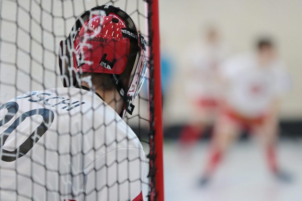 unihockey, sport, goal, goalie, goalkeeper, player, man, boy, helmet, floorball, back, unihockey, sport, sport, goal, goal, goal, goal, goal, floorball, floorball, floorball