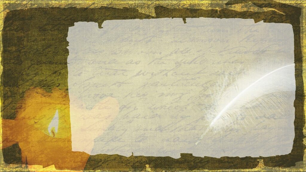 stationery, canvas, picture, paper, write, letter, feather, candle, background, poem, orange, antique, retro, romantic, poem, poem, poem, poem, poem