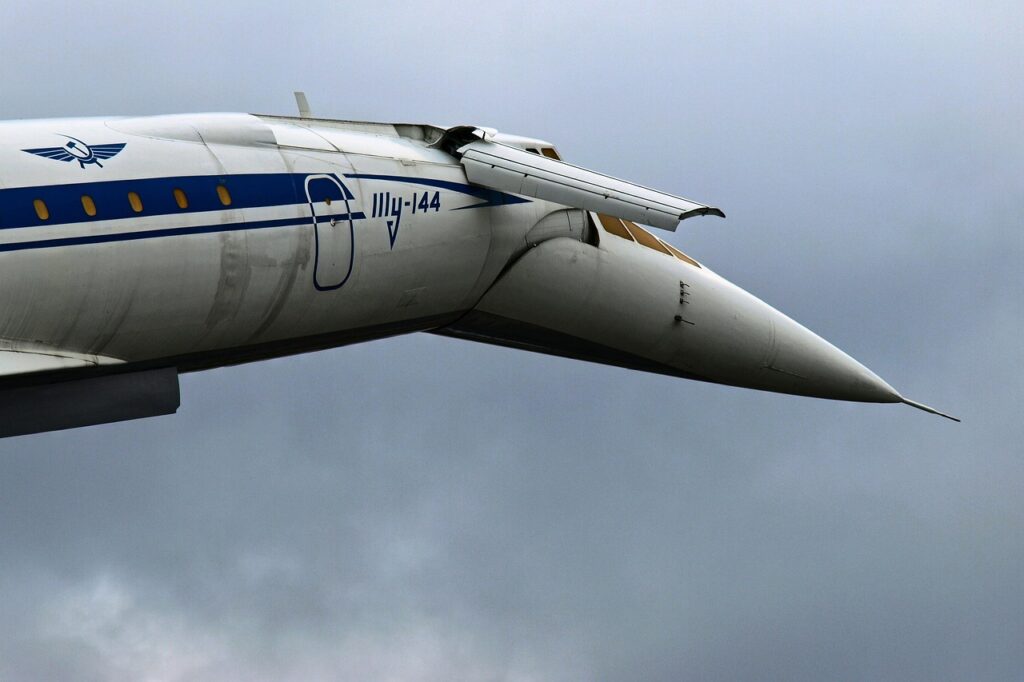 airplane, aviation, tupolev tu-144, aircraft, plane, supersonic airliner, russian concorde, supersonic jet, passenger airliner