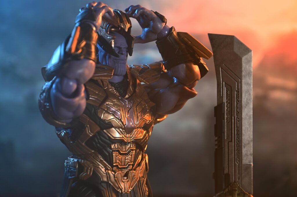 action figures, toys, thanos, marvel, endgame, thanos, thanos, thanos, thanos, thanos, marvel