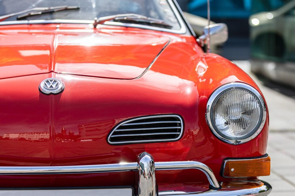 car, engine, wheels, vintage car, oldtimer, vw karmann ghia, car wallpapers, german car