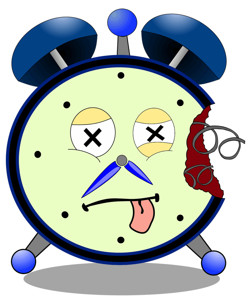 alarm clock, clock, broken, get up, emoji, destroyed, drawing, morning
