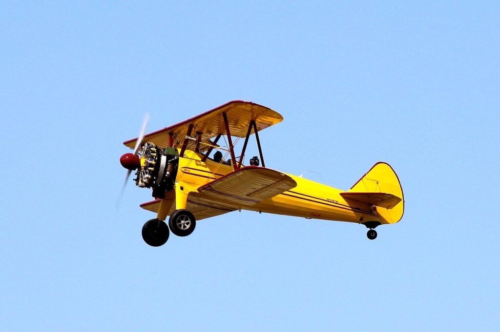 biplane, airplane, plane, oldtimer, planes, propeller, fly, yellow, aviation, pilot, blue plane, blue airplane, biplane, biplane, biplane, biplane, biplane, plane, pilot