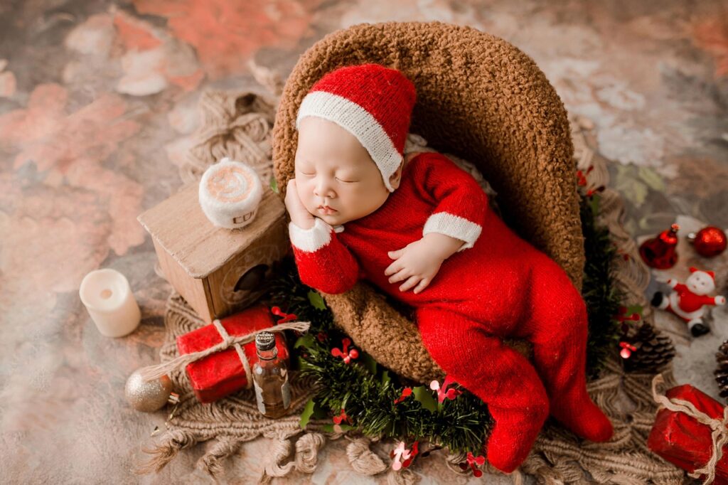 baby, infant, christmas, newborn, sleeping baby, portrait, christmas, christmas, christmas, christmas, christmas