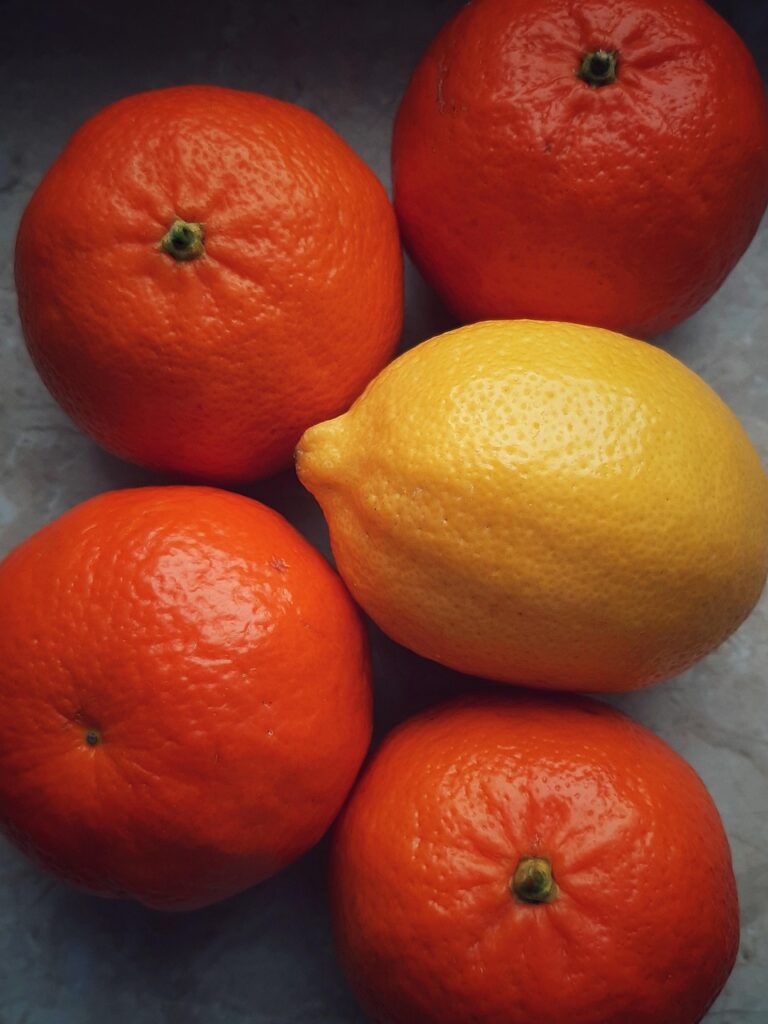 oranges, tangerines, lemon, fruits, citrus, food, dietary, healthy, fresh