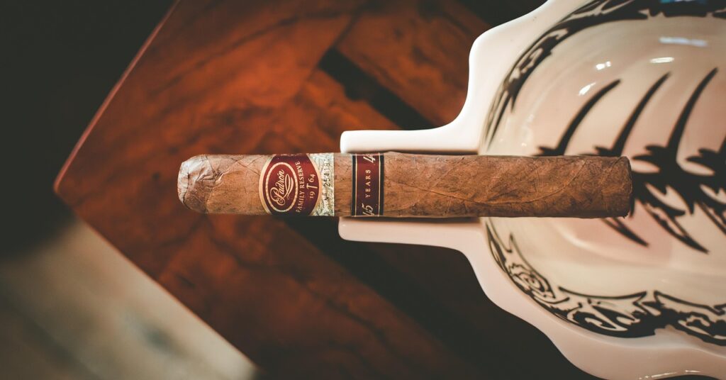 cigar, premium cigar, ashtray, smoking, tobacco, nicaragua, padron