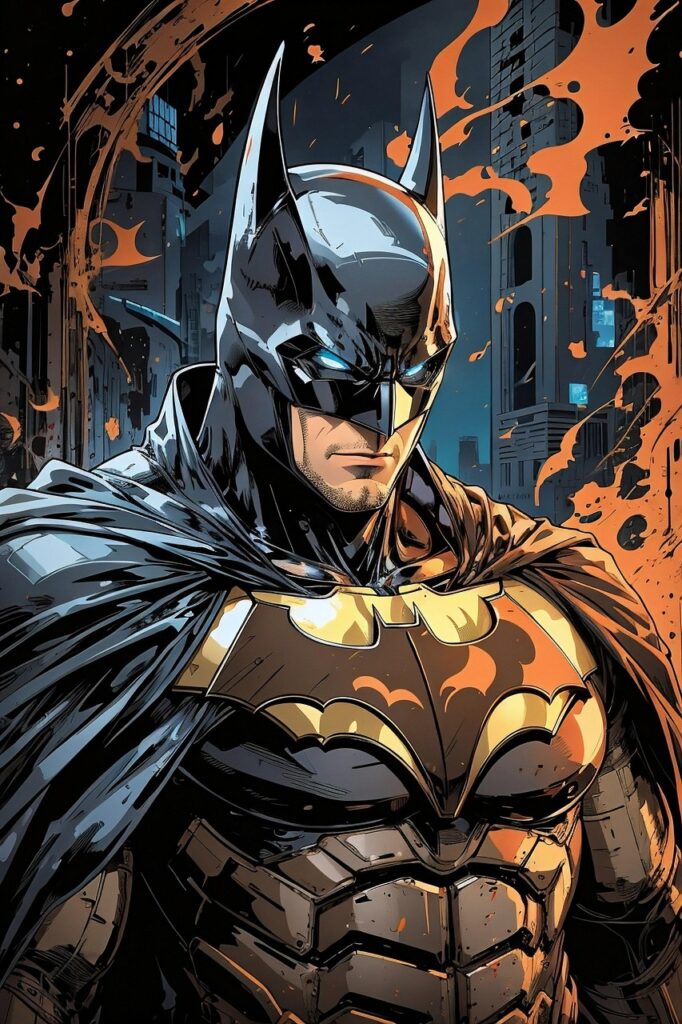 ai generated, batman, superhero, character, dc, comic, sci-fi, supernatural, artwork, digital, portrait, batman wallpaper, batman illustration, hd wallpaper, mobile wallpaper, 4k wallpaper, batman, batman, batman, batman, batman