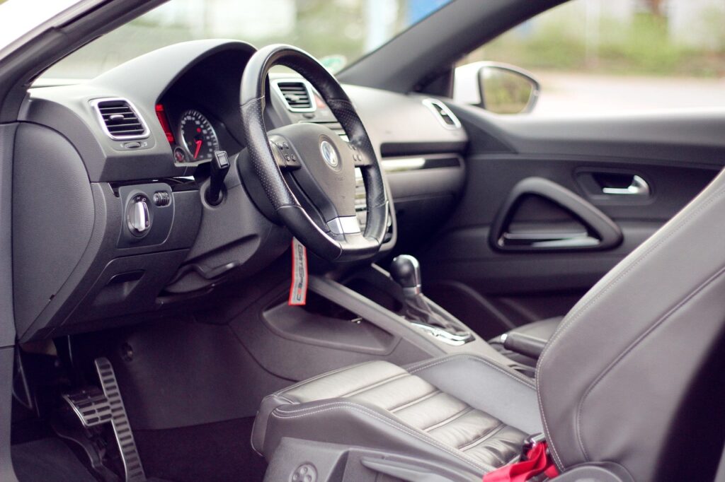automobile, vehicle, interior, vw, volkswagen, car wallpapers, scirocco, car, steering wheel, seat, speedometer