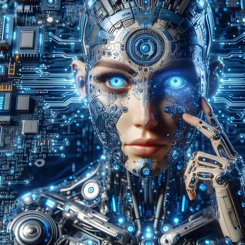 ai generated, woman, face, robot, humanoid, artificial intelligence, technology, digital, artificial, digital art, futuristic, robotics, artificial intelligence, artificial intelligence, artificial intelligence, artificial intelligence, artificial intelligence