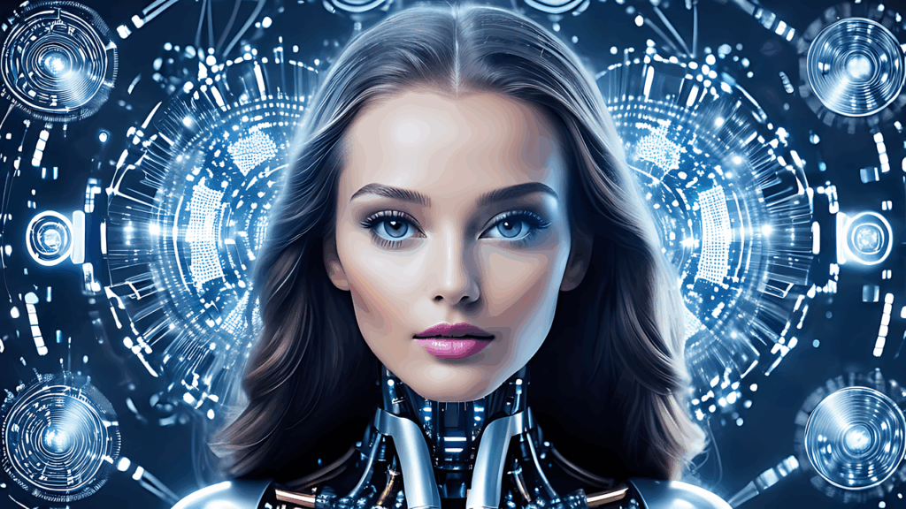 ai generated, humanoid, robot, android, artificial intelligence, technology, futuristic, woman, intelligence, cyborg, robotics