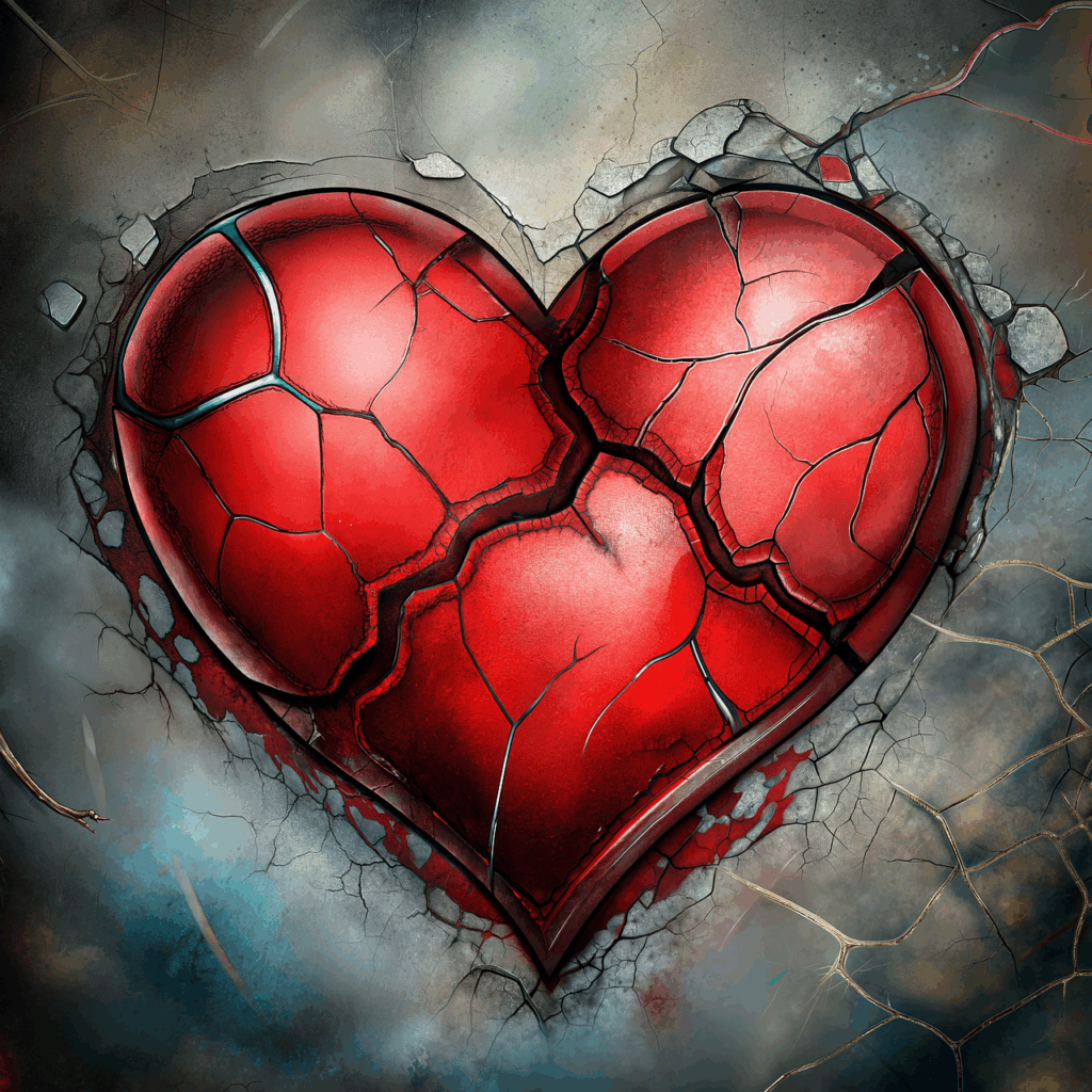 ai generated, heartbreak, broken, broken heart, heart, sad, love, pain, depression, emotion, grief, breakup, broken heart, broken heart, broken heart, broken heart, broken heart
