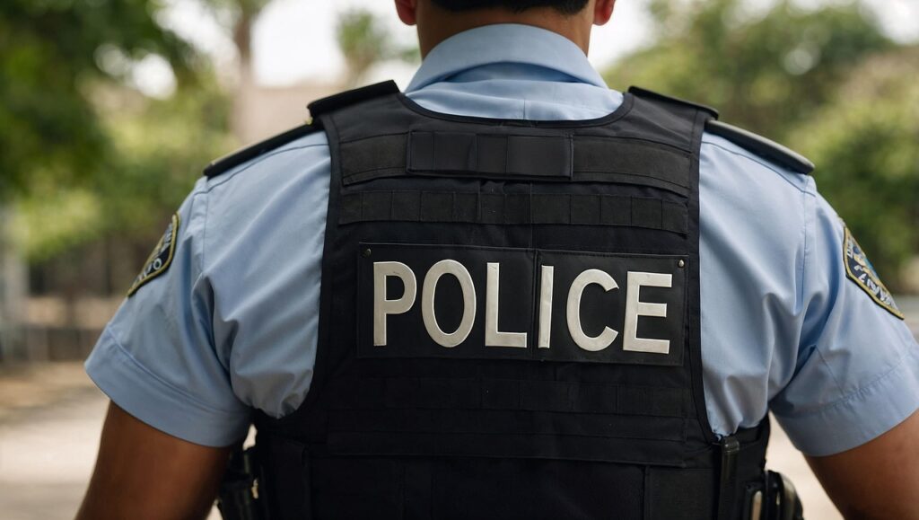 police, man, uniform, back, crime, investigation, criminal case, police officer, profession