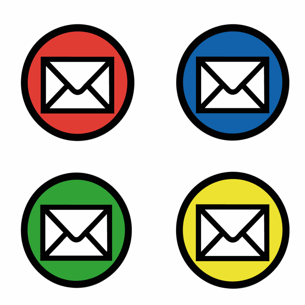 mail, communication, email, cutout, icons