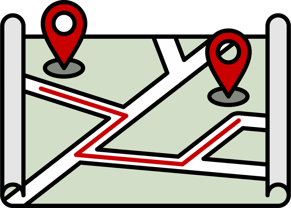 route, road, map, way, path, planer, navigation, city, streets, town, urban, marker, google