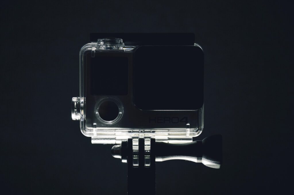 camera, box, action, photo, photography, protection, equipment, plastic, waterproof, casing, housing, case, technology, blue camera, blue photography, blue box