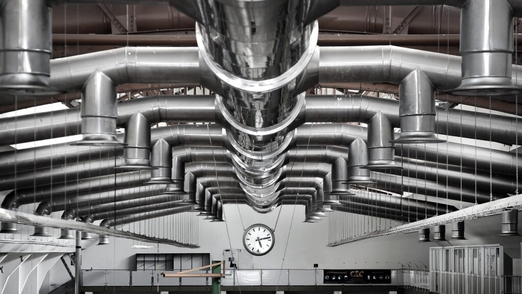 industry, hall, ventilation, butter factory, rama, plant, building, industrial hall, nature, industrial plant, abandoned, factory, factory building, stole, metal, machine, industrial park, lighting, expired
