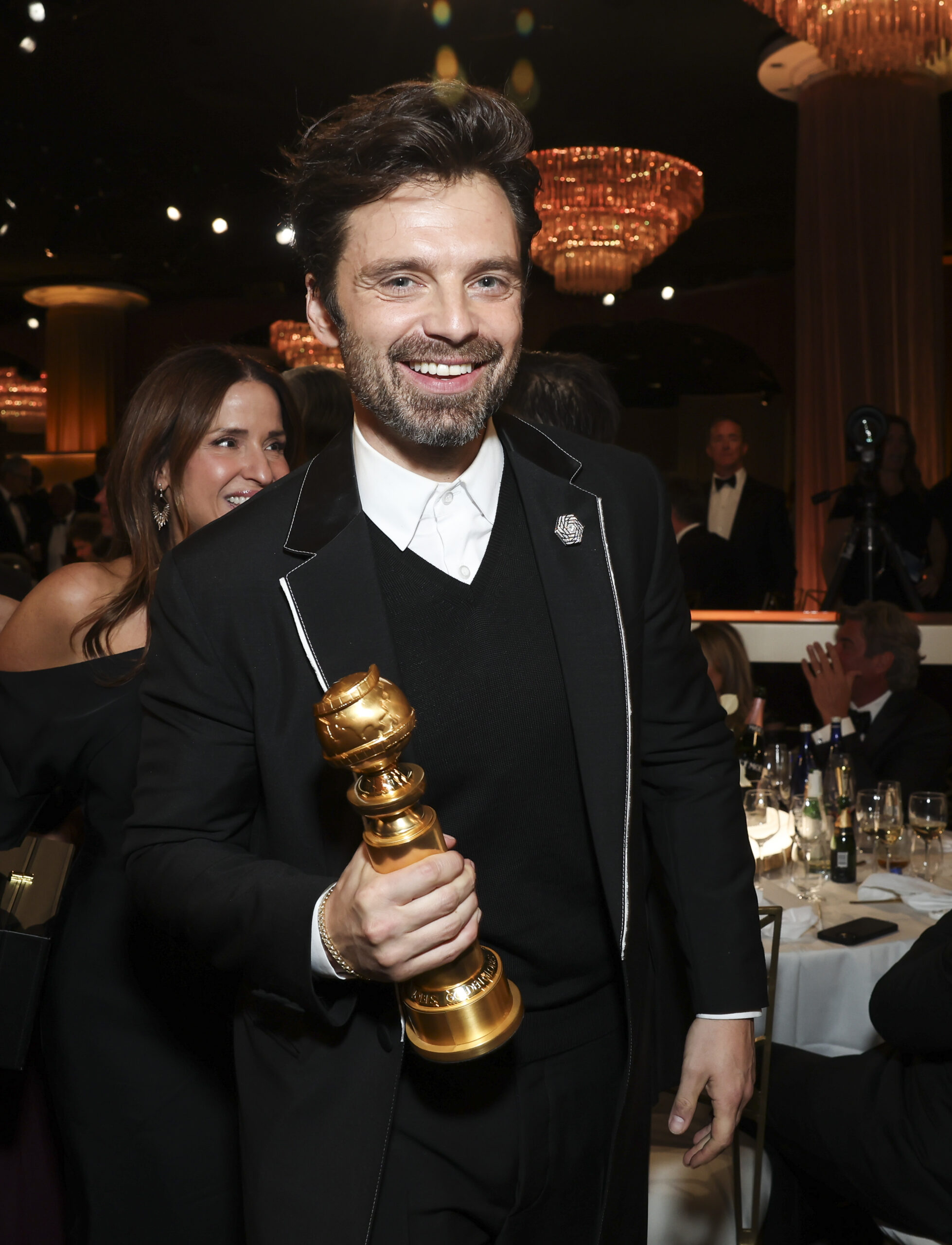 Sebastian Stan as James 'Bucky' Barnes / Winter Soldier / White Wolf