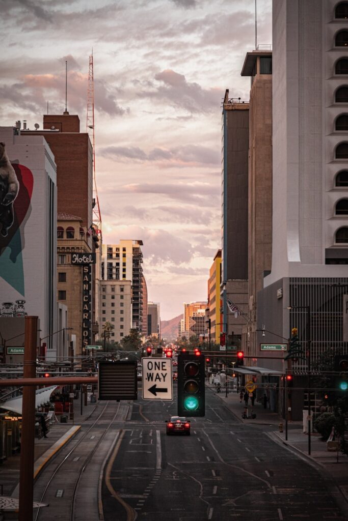 cars on road in city during daytime