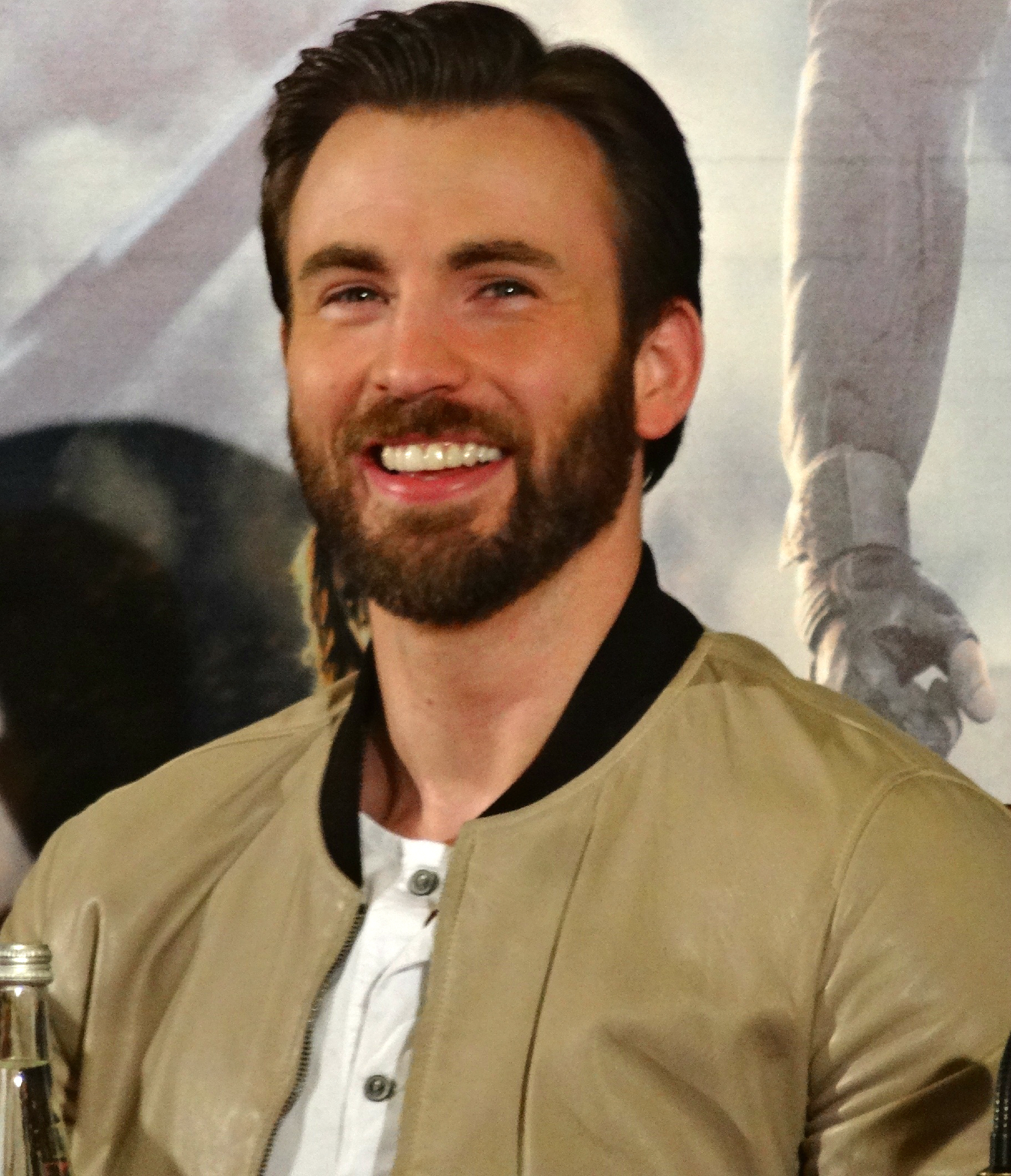 Chris Evans as Captain America