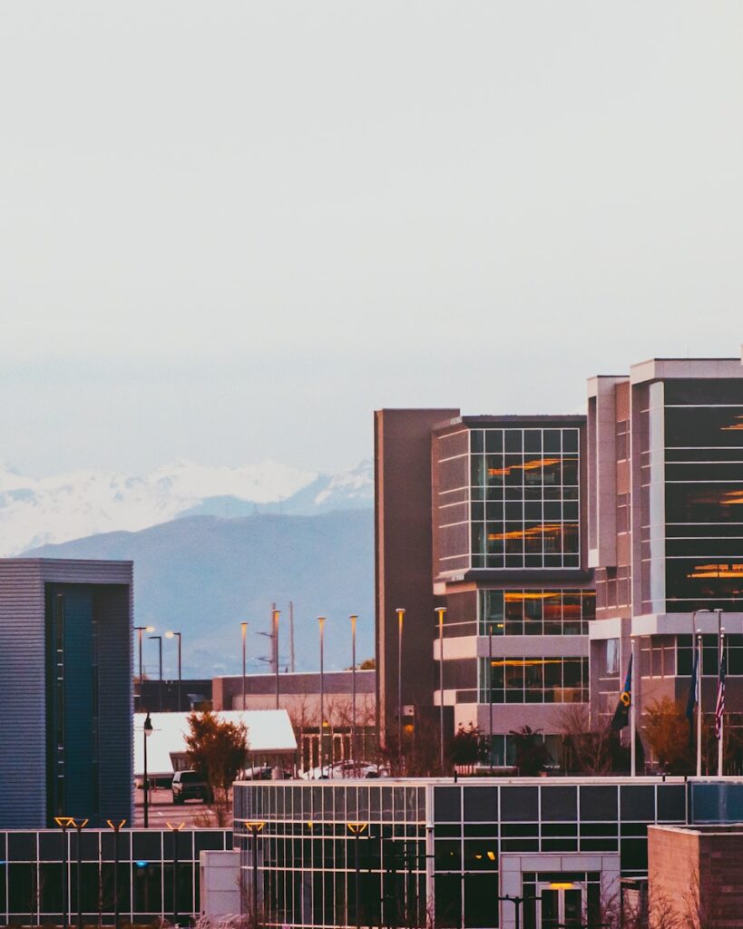 brown and white concrete building during daytime