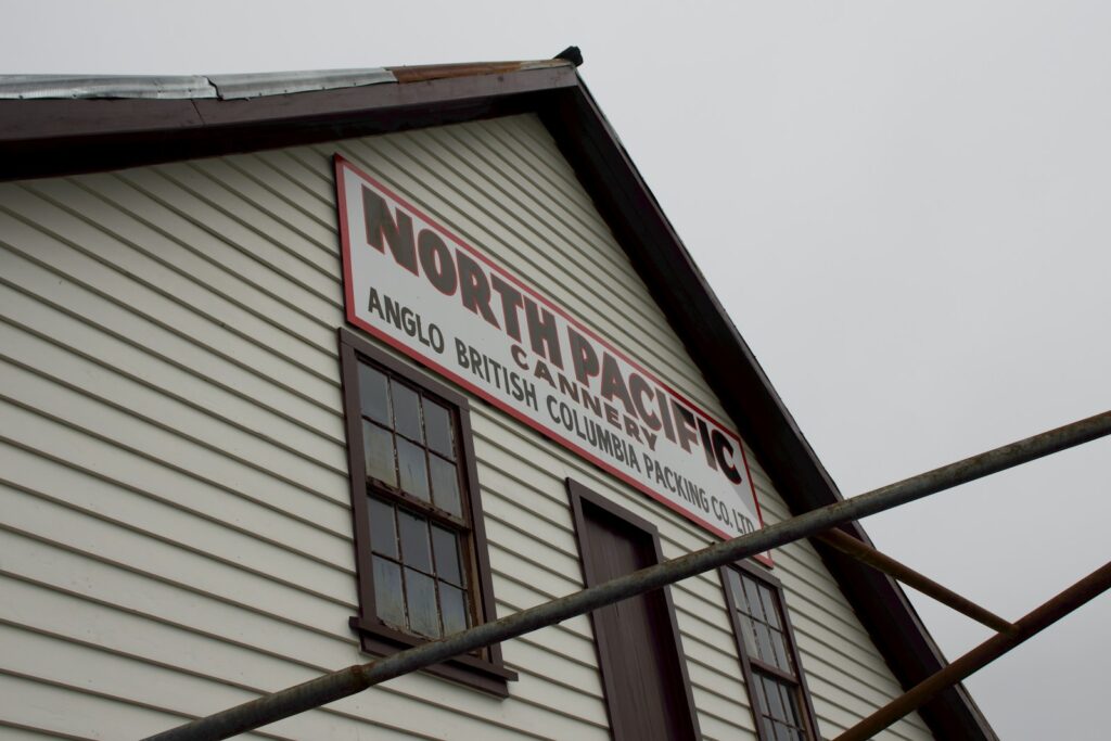a sign on a building